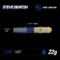 Preview: Steve Beaton Steeldart 90% Tungsten 22 Gramm Gold Blau