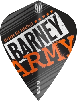 BARNEY ARMY PRO.ULTRA FLIGHT Target BLACK Kite