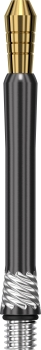 Target HELI Titanium Shafts Black Medium