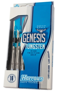Harrows Genesis 80% Tungsten Softip Dart 16 Gramm Modell A