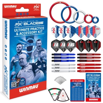 Winmau PDC Ultimate Practice & Accessory Kit Trainingsringe