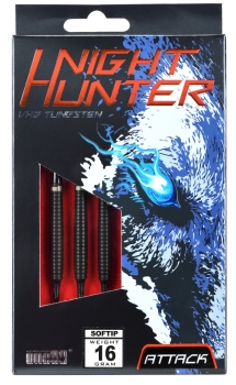Night Hunter Attack 80% Tungsten Softdart 16 Gamm Barrelgewicht