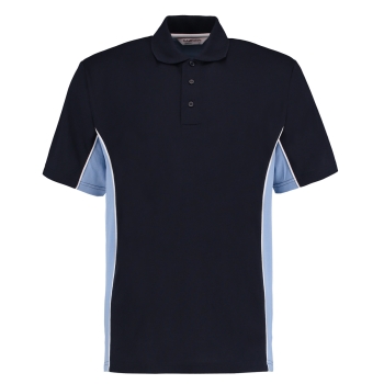 Dartshirt Polo Shirt Kustom Kit KK475 Navy Light Blue Size S