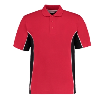Dartshirt Polo Shirt Kustom Kit KK475 Red Blue Size S