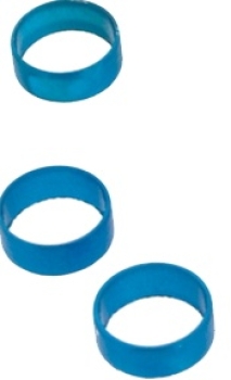 Rings for Nylonshaft Slot Lock Blue