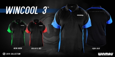 Winmau WIncool 3 Shirt Aqua Blue Size 3XL