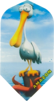 Amazon Flights Cartoon Pelican Slim