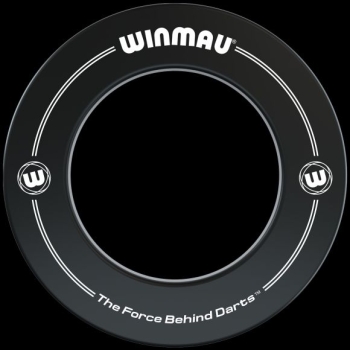 Winmau Surround für Dartboard Auffangring Schwarz mit  Aufdruck
