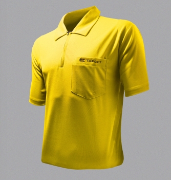 Coolplay Shirt Target Dart Polo Gelb Größe M