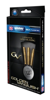Winmau Golden Vanquish Softdart E-Dart 18 Gramm  90% Tungsten goldplated
