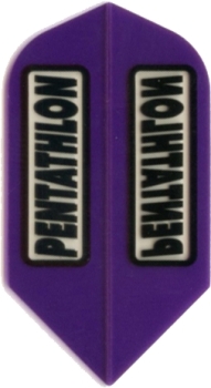 Pentathlon Flights slim Clear Purple