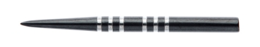 Winmau Re-grooved Steeltip Dart Points Black 32mm