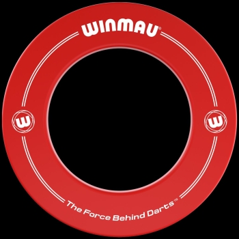Winmau Surround für Dartboard Auffangring Rot mit Aufdruck