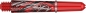 Preview: Target Pro Grip ICON Aspinall Shafts Black/Red Short