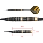 Preview: ONE80 Mobilizer 04 Brass Soft Dart 18g