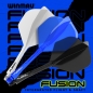 Preview: Winmau Fusion Integrated Flight & Shaft Blau Kurz