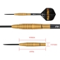 Preview: ONE80 Sandstorm 02 Steel Dart 22g