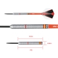 Preview: Jacinto II Steel Darts 22g