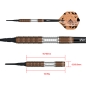 Preview: ONE80 Luxor Zeta Soft Dart 18g