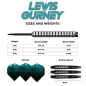 Preview: Lewis Gurney 95% Steeldart Silver Black 22g