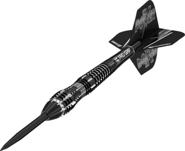 Phil Taylor Power 8-Zero Black P8Z4 80% Tungsten 23 Gramm Steeldart Schwarz