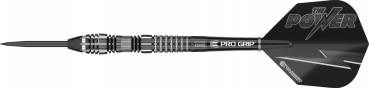 Phil Taylor Power 8-Zero Black P8Z4 80% Tungsten 23 Gramm Steeldart Schwarz