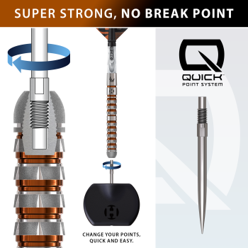 Preview: Luke Woodhouse 3 90% Steeldart 25g Preview: Luke Woodhouse 3 90% Steeldart 25g