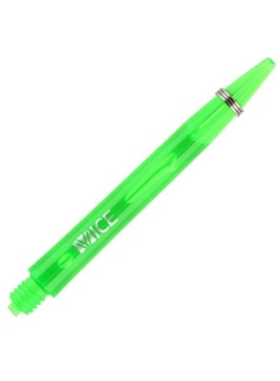 One 80 Vice Grip Shaft Transparent Neon Green Kurz 35mm