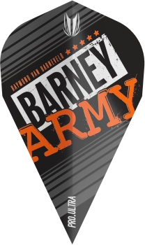 BARNEY ARMY PRO.ULTRA FLIGHT Target BLACK Vapor