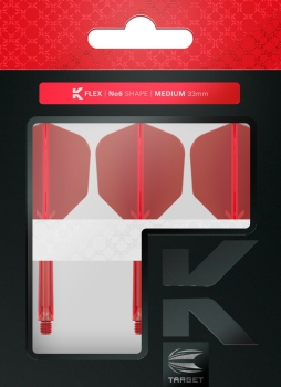 Target K-Flex Flights No6 Rot Medium