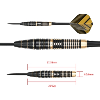 ONE80 Mobilizer 04 Messing Steel Dart 22g