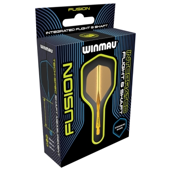 Winmau Fusion Integrated Flight & Shaft Orange Medium