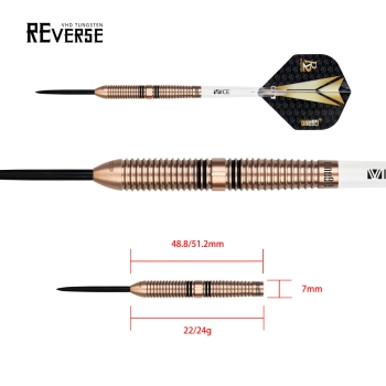 R2 Interchange Re-verse Steeldart 22g