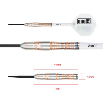 Alice Law III Rosegold Steel Darts 22g