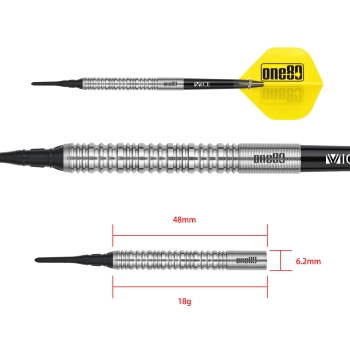 One80 Stefaan Henderyck Softdart 18g