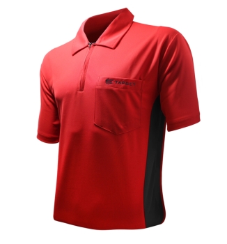 Target Coolplay Hybrid Shirt 2-Farbig Rot-Schwarz Größe XL