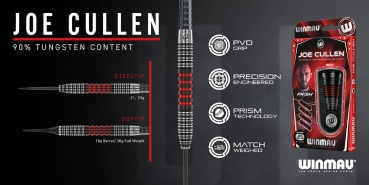 Winmau Joe Cullen "The Rockstar" Steeldart 90% Tungsten 23 Gramm