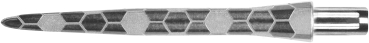 Target Firestorm Onyx Silber Stahlspitzen 26mm
