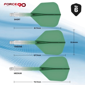 Mission Force 90 Medium Clear No6 Grün