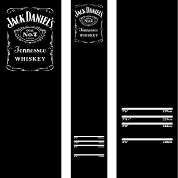 Jack Daniels Dart Teppich