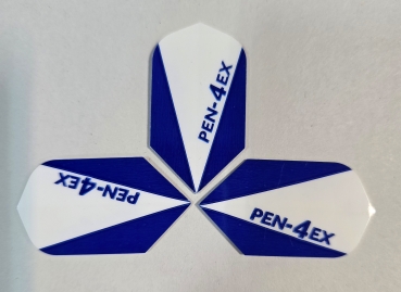 Pen-4ex Flights Blau/Weiß Schmal Nr.13