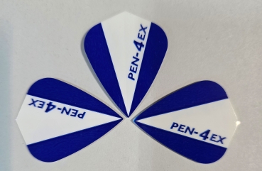 Pen-4ex Flights Blau/Weiß Kite Nr.21
