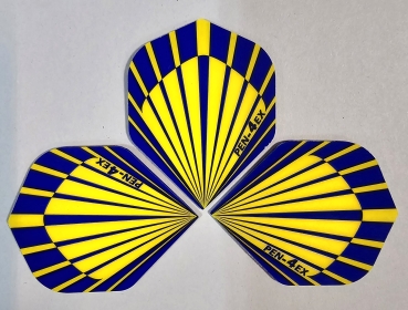 Pen-4ex Flights Blau/Gelb Standard Nr.6