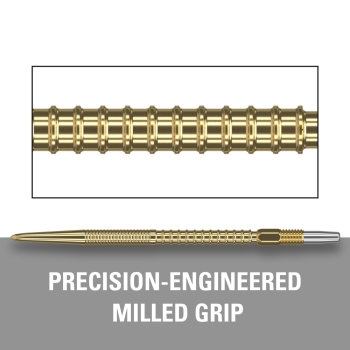 Target Swiss Stahlspitzen Fire Gold 40mm