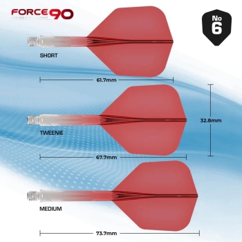 Mission Force 90 Kurz Clear No6 Rot