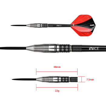 Niko Springer Steeldart 24 Gramm Barrelgewicht