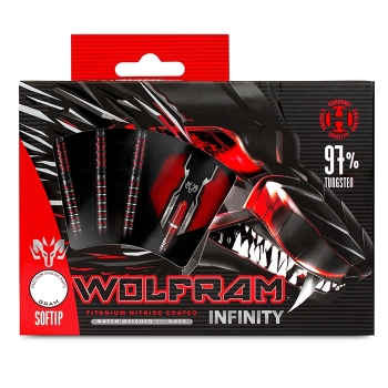 Wolfram Infinity 97% Tungsten  Softdart Harrows 18 Gramm