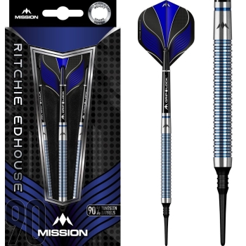 Mission Ritchie Edhouse Softdart 90% Blue PVD 21 Gramm