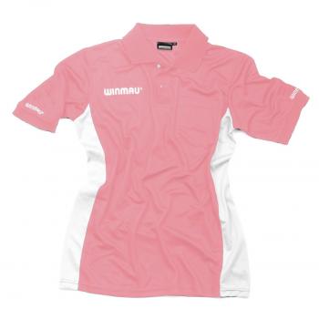Winmau Wild Roses Girls Wincool Darts Shirt Pink Size L