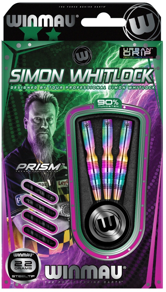 WINMAU Simon Whitlock Darts 90% Tungsten Softdarts 